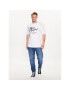 KARL LAGERFELD Tricou 755152 532224 Alb Regular Fit - Pled.ro