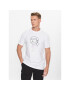 KARL LAGERFELD Tricou 755400 533221 Alb Regular Fit - Pled.ro