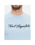 KARL LAGERFELD Tricou 755403 541221 Albastru Regular Fit - Pled.ro