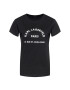 KARL LAGERFELD Tricou Address Logo 200W1741 Negru Regular Fit - Pled.ro