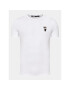 KARL LAGERFELD Tricou Crewneck 755027 500221 Alb Regular Fit - Pled.ro