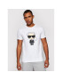 KARL LAGERFELD Tricou Crewneck 755060 511250 Alb Regular Fit - Pled.ro