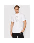 KARL LAGERFELD Tricou Crewneck 755405 521221 Alb Regular Fit - Pled.ro