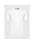 KARL LAGERFELD Tricou Crewneck 755890 500221 Alb Regular Fit - Pled.ro