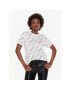 KARL LAGERFELD Tricou Future Logo 225W1700 Bej Regular Fit - Pled.ro