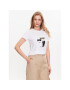 KARL LAGERFELD Tricou Ikonik 2.0 230W1704 Alb Regular Fit - Pled.ro