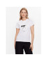 KARL LAGERFELD Tricou Ikonik 2.0 Choupette 230W1703 Alb Regular Fit - Pled.ro