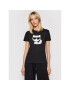 KARL LAGERFELD Tricou Ikonik Choupette 210W1723 Negru Regular Fit - Pled.ro