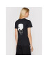 KARL LAGERFELD Tricou Ikonik Karl 210W1721 Negru Regular Fit - Pled.ro