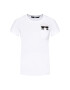 KARL LAGERFELD Tricou Ikonik Karl Pocket 210W1720 Alb Regular Fit - Pled.ro