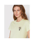 KARL LAGERFELD Tricou Ikonik Mini 216W1731 Verde Regular Fit - Pled.ro