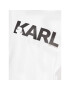 KARL LAGERFELD Tricou Karl Logo Regular T-Shirt 230M2211 Alb Regular Fit - Pled.ro