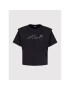 KARL LAGERFELD Tricou Logo 221W1717 Negru Relaxed Fit - Pled.ro