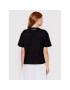 KARL LAGERFELD Tricou Logo Tape 221W1701 Negru Relaxed Fit - Pled.ro