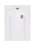 KARL LAGERFELD Tricou polo KL22MPL01 Alb Regular Fit - Pled.ro