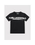 KARL LAGERFELD Tricou Z25336 M Negru Regular Fit - Pled.ro