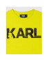 KARL LAGERFELD Tricou Z25358 D Verde Regular Fit - Pled.ro