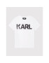 KARL LAGERFELD Tricou Z25358 M Alb Regular Fit - Pled.ro