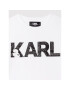 KARL LAGERFELD Tricou Z25358 M Alb Regular Fit - Pled.ro