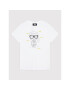 KARL LAGERFELD Tricou Z25364 D Alb Regular Fit - Pled.ro