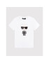 KARL LAGERFELD Tricou Z25370 D Alb Regular Fit - Pled.ro