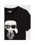 KARL LAGERFELD Tricou Z25370 M Negru Regular Fit - Pled.ro