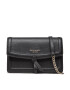 Kate Spade Geantă Knott Pebbled Leather Flap Cro K6830 Negru - Pled.ro