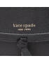 Kate Spade Geantă Knott Pebbled Leather Flap Cro K6830 Negru - Pled.ro