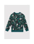 Kenzo Kids Bluză K15145 Verde Regular Fit - Pled.ro