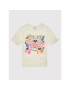 Kenzo Kids Tricou K15492 Bej Regular Fit - Pled.ro