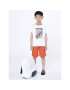 Kenzo Kids Tricou K15617 S Alb Regular Fit - Pled.ro