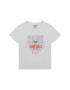 Kenzo Kids Tricou K15662 M Alb Regular Fit - Pled.ro