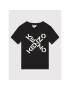 Kenzo Kids Tricou K25175 Negru Regular Fit - Pled.ro