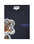 Kenzo Kids Tricou K25634 Gri Regular Fit - Pled.ro