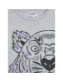 Kenzo Kids Tricou K25670 D Gri Regular Fit - Pled.ro