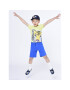 Kenzo Kids Tricou K25788 S Galben Regular Fit - Pled.ro