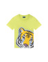 Kenzo Kids Tricou K25788 S Galben Regular Fit - Pled.ro