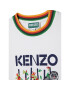 Kenzo Kids Tricou K25791 S Alb Regular Fit - Pled.ro