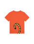 Kenzo Kids Tricou K25800 S Portocaliu Regular Fit - Pled.ro