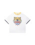 Kenzo Kids Tricou K25804 M Alb Regular Fit - Pled.ro