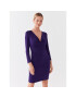 Kontatto Rochie cocktail M1526 Violet Slim Fit - Pled.ro