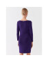 Kontatto Rochie cocktail M1526 Violet Slim Fit - Pled.ro