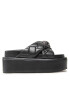 Kurt Geiger Șlapi Titan Crossed Sandal 9107400109 Negru - Pled.ro