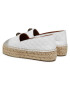 Kurt Geiger Espadrile Morella Eagle 3749110109 Alb - Pled.ro