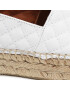 Kurt Geiger Espadrile Morella Eagle 3749110109 Alb - Pled.ro