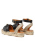 Kurt Geiger Espadrile Morella Eagle Sandal 8879600109 Negru - Pled.ro