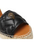 Kurt Geiger Espadrile Morella Eagle Sandal 8879600109 Negru - Pled.ro