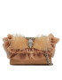 Kurt Geiger Geantă 690-Ruffle Mini Kensington 9963024609 Roz - Pled.ro