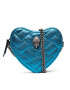 Kurt Geiger Geantă Kensington Heart X Body 7146380109 Albastru - Pled.ro