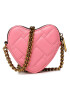 Kurt Geiger Geantă Micro Heart Crossbody 9548498109 Roz - Pled.ro